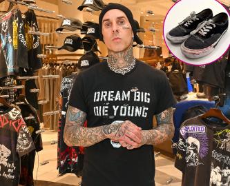 Travis Barker Sells His Bloody Blink-182 Tour Vans for $4,000