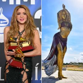 Shakira Statue Is Unveiled in Her Colombian Hometown: 'Makes Me Happy'