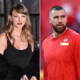 Taylor Swift Wears Travis Kelce’s Coat to Kansas City Chiefs NYE Game