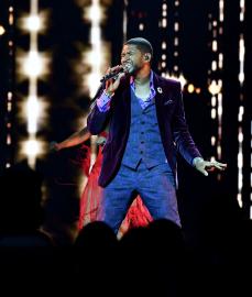Usher Gets Visibly Emotional During Final Show of Las Vegas Residency