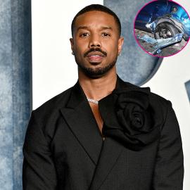 Michael B. Jordan Crashes Ferrari While Driving in Los Angeles