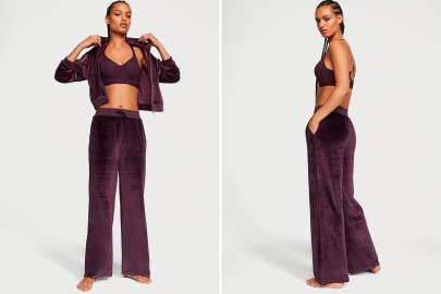 These Velour Pants Are My Lounge Staple, and They’re on Sale Now