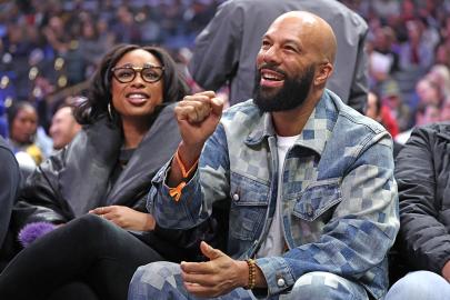 Jennifer Hudson and Common Continue to Fuel Romance Rumors at Clippers Game