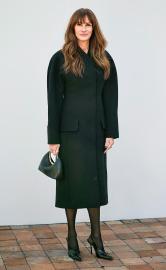 Julia Roberts Oozes Sophistication in Black Coat Dress at Jacquemus Show