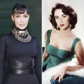 Kim Kardashian Set to Produce and Appear in Elizabeth Taylor Docuseries