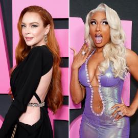 Lindsay Lohan Reacts to 'Fire Crotch' Reference in New 'Mean Girls' Movie