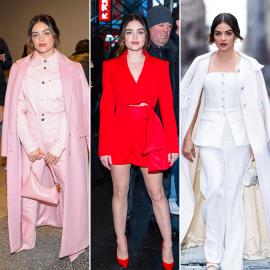Lucy Hale Struts Through NYC in 4 Different Outfits in 1 Day