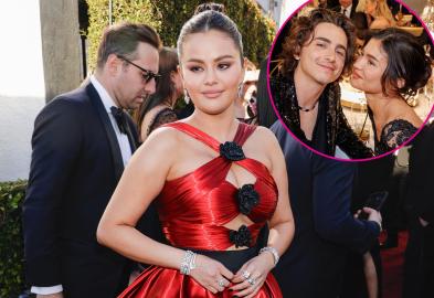Selena Gomez Didn't Interact With Kylie Jenner, Timothee Chalamet at Globes