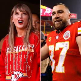 Taylor Swift Attends Travis Kelce’s Chiefs vs. Ravens Playoff Game