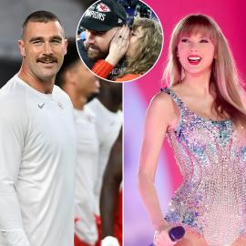Taylor Swift Tells Travis Kelce ‘I Love You’ After AFC Championship Win
