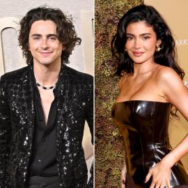 Kylie Jenner Didn't Leave Timothee Chalamet's Side at the Golden Globes