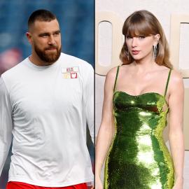 Travis Kelce Jokes About the ‘Pressure’ of 1st Valentine’s With Taylor Swift