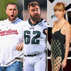 Travis Kelce Reacts to Joke About Taylor Swift’s ‘Rookie Year’ Super Bowl