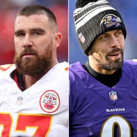 Travis Kelce Says Justin Tucker Was 'Being a Dick' Before Viral Helmet Toss