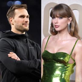 Vikings' Kirk Cousins Hopes Taylor Swift Sticks Around NFL for 'Long Time'