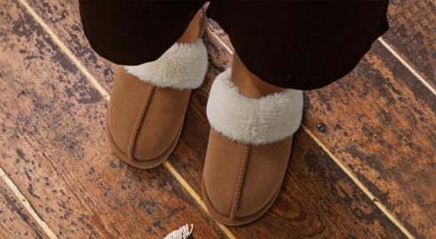 These Cozy, Indoor/Outdoor Slippers Are Actually Machine Washable 