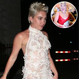 Don't Worry Darling, Florence Pugh Slays in Sheer! Red Carpet Photos