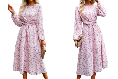 Waltz Into Spring With This Pretty, Flirty Floral Dress