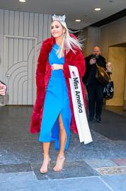 Dress Like Miss America in This Red Faux-Fur Coat From Amazon