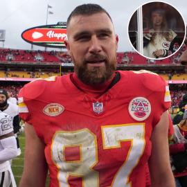 Taylor Swift and Travis Kelce Celebrate New Year's Eve 2024 With a Kiss