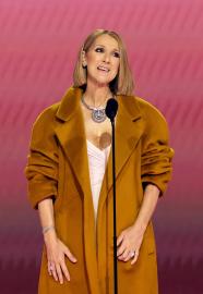 Celine Dion Sang Her Heart Out Backstage at the Grammys: Watch