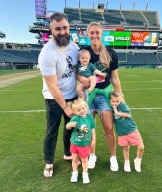 Inside Jason Kelce’s Sweet Disney Day With His 3 Daughters
