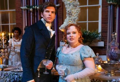 Penelope Surprises Colin With Romantic Pickup Line in ‘Bridgerton’ Season 3