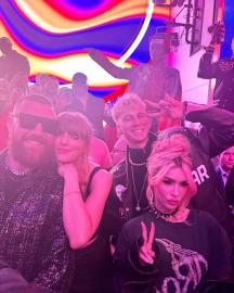 Taylor Swift and Megan Fox Partying in Vegas Has Us in a Lavender Haze