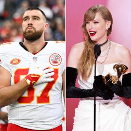 Travis Kelce Supports Taylor Swift's Big Grammys Night With a 'Like'