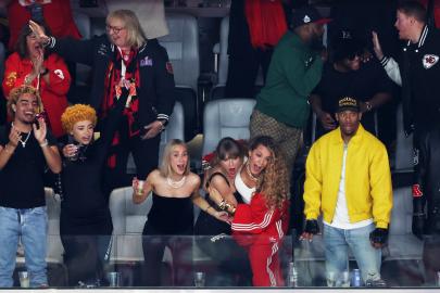Which Celebrities Attended the Super Bowl With Taylor Swift?