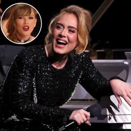 Adele Slams Taylor Swift Haters Ahead of Super Bowl 2024