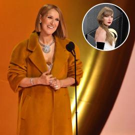 Celine Dion Shows Love to Taylor Swift After Grammys Snub Accusations