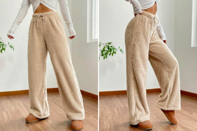 Get Those Credit Cards Out – Cozy Sherpa Pants Just Dropped
