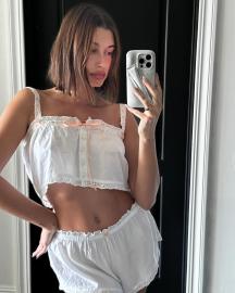 Hailey Bieber Unveils Phone Case That Doubles as a Lip Gloss Holder