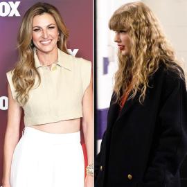 Erin Andrews 'Could Cry' Seeing Taylor Swift in Her Brand's $45 Necklace