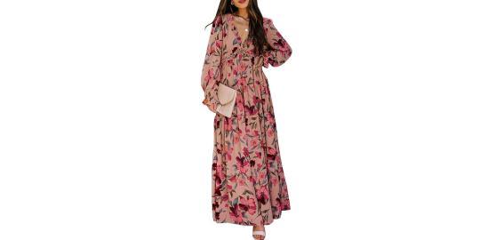 Shop This Floral Print Dress for 51% on Amazon 