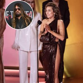 Miley Cyrus Leaves Dad Billy Ray Cyrus Out of Grammys Acceptance Speech