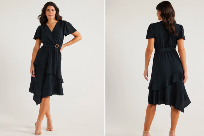 You’ll Live in This Easy, Breezy Wrap Dress 