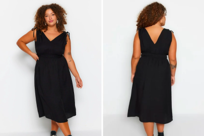 Warm Up With This A-Line Dress Just in Time for Spring