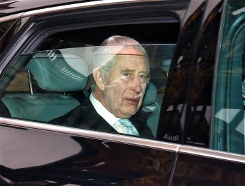 King Charles Spotted Leaving Palace as He Continues Duties Amid Cancer