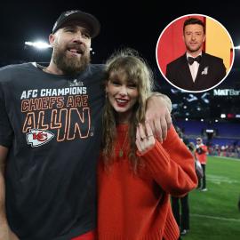 Travis Kelce Flies Solo at Justin Timberlake Concert Without Taylor Swift