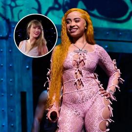 Ice Spice Shouts Out Taylor Swift’s ‘TTPD’ at Coachella: ‘My Good Sis’