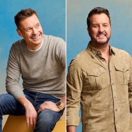 Ryan Seacrest Comforted by Luke Bryan After 'American Idol' Performance