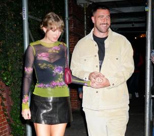 Taylor Swift Jokes About Putting Travis Kelce on the Map in 'The Alchemy'