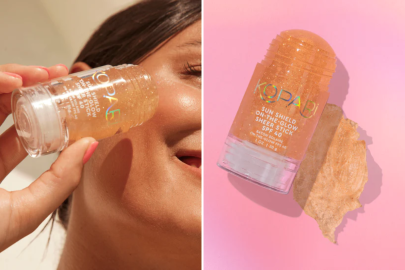 Shimmer and Sparkle in the Sun With This On-the-Go Sunscreen Stick