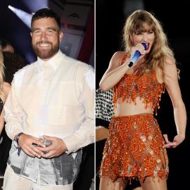 Travis Kelce Dances at Taylor Swift's 87th ‘Eras Tour’ Concert in Paris