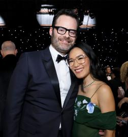 Bill Hader Says Ali Wong is ‘Off the Market’ at Her Comedy Show