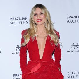 Heidi Klum Uses This Tinted Sunscreen That Gives a 'Flawless' Finish