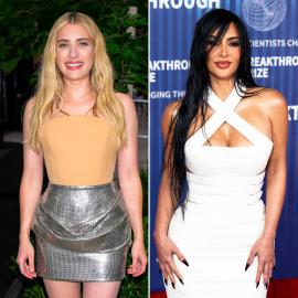 Emma Roberts and 'AHS' Costar Kim Kardashian Have a Surprising Connection