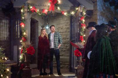 Marcus Rosner Jokes He Had to ‘Work to Be Professional’ With Hallmark Costar